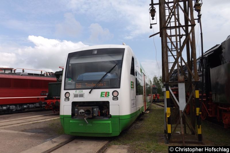 Bild: RS1 VT 328 der Erfurter Bahnen.