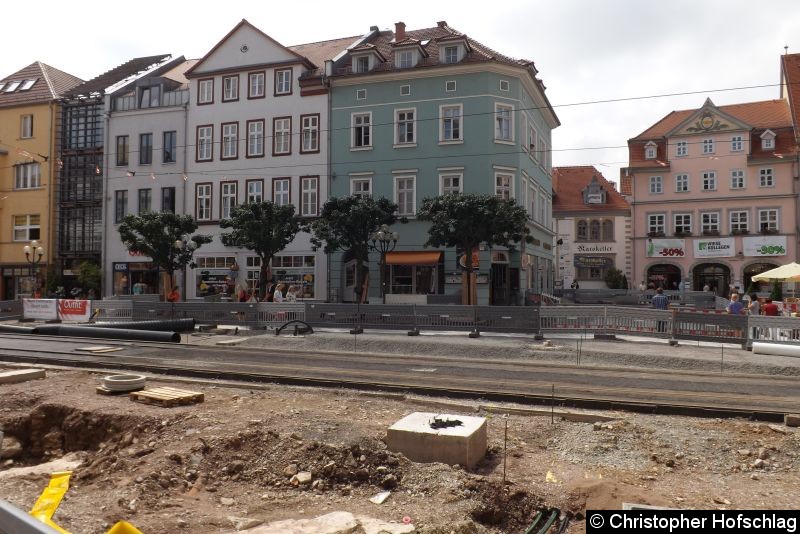 Bild: Die Haltestelle Fischmarkt (Stadteinwärts).