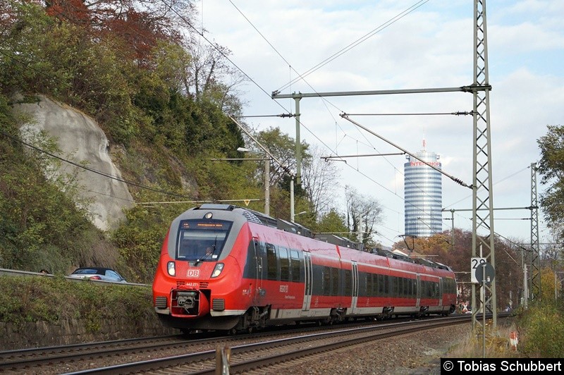 Bild: BR 442 271 bei Jena.