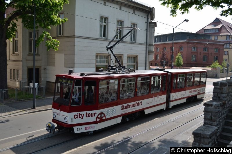 Bild: TW 522 in der Andreasstraße.