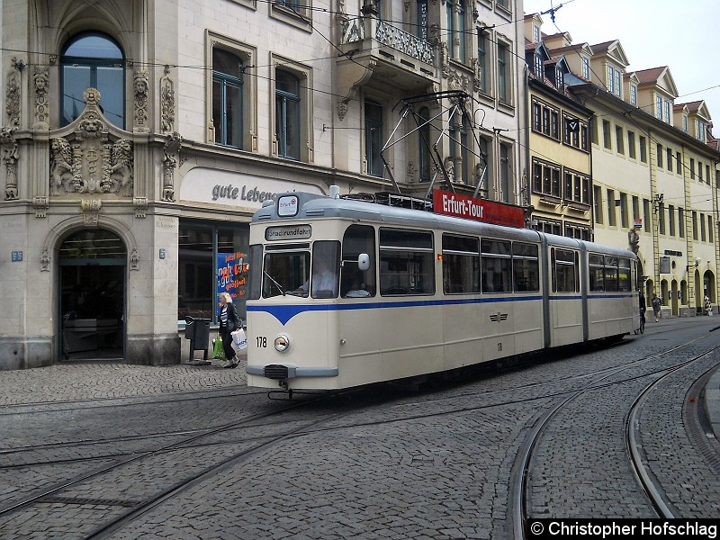 Bild: HTW 178 in Beriech Markstraße / Domplatz.