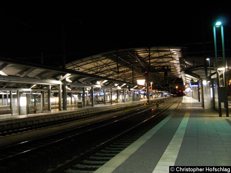Bild: Blick auf den Erfurter Hauptbahnhof.