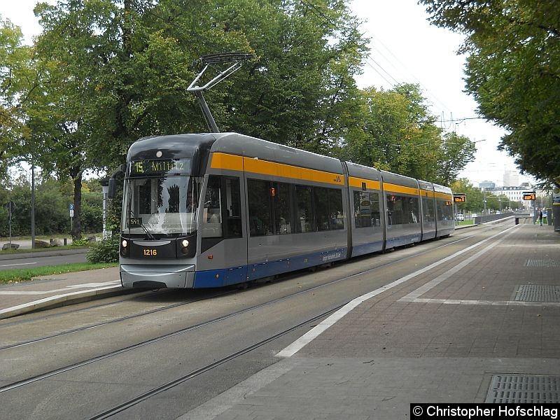Bild: TW 1216 am Sportforum.