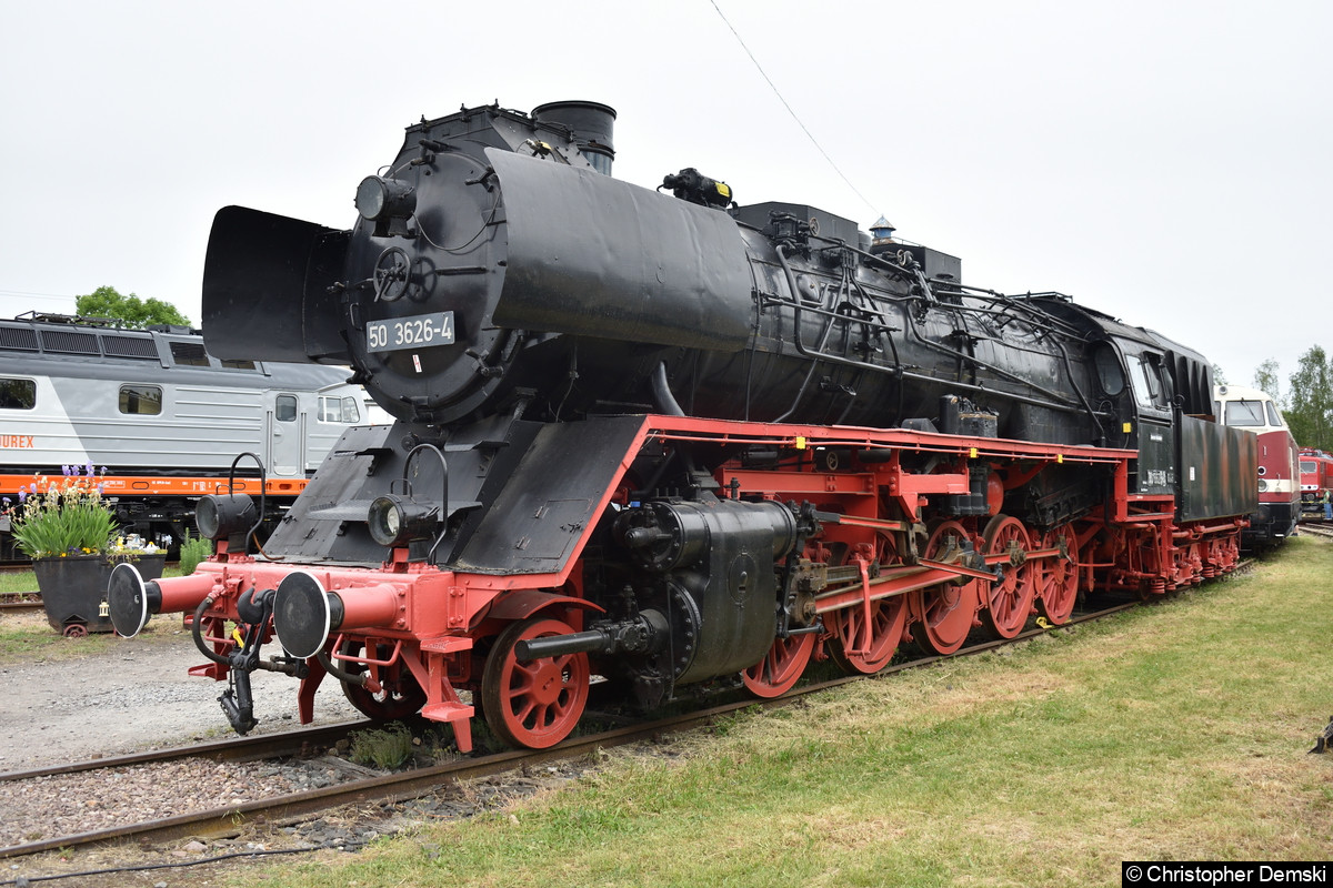 50 3626-4 im Eisenbahnmuseum Weimar.