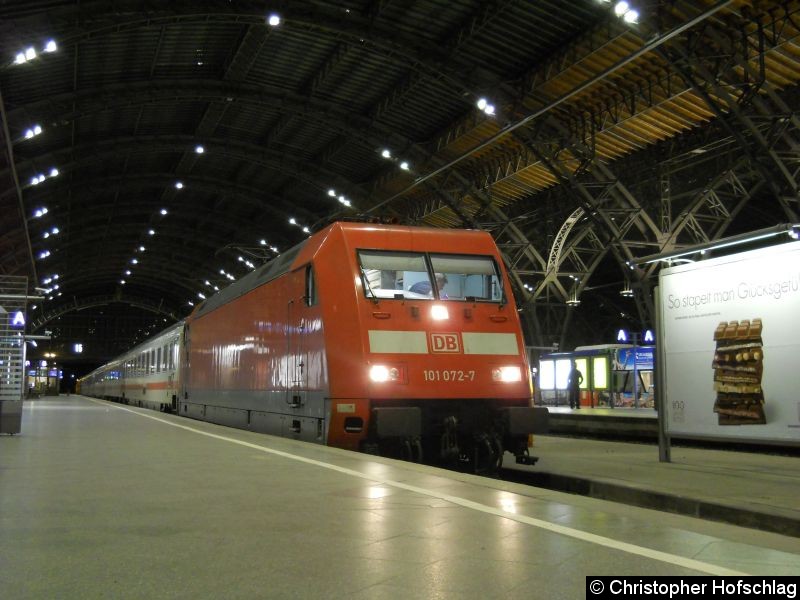 Bild: Als IC in Leipzig Hauptbahnhof.