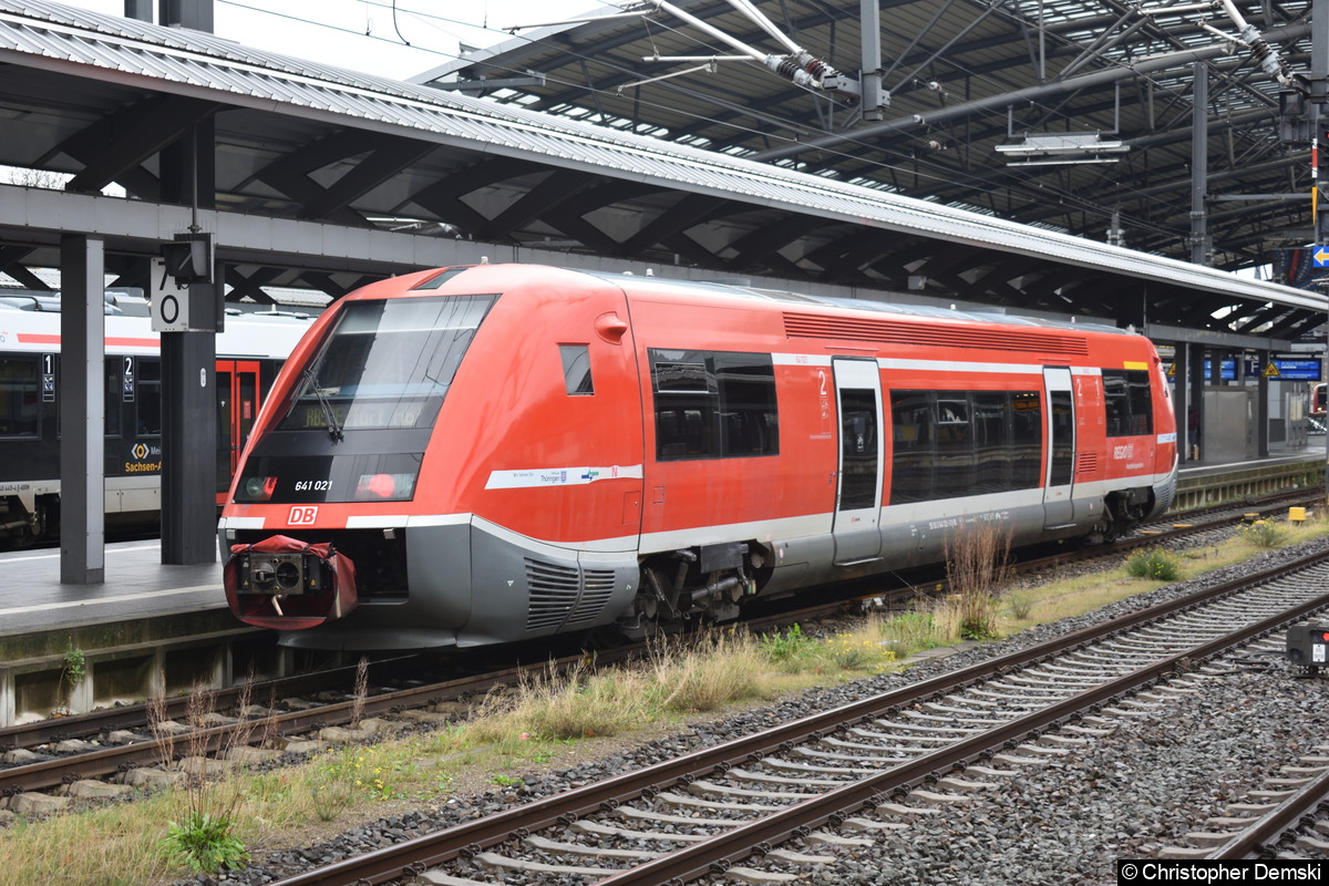 641 021 in Erfurt Hauptbahnhof