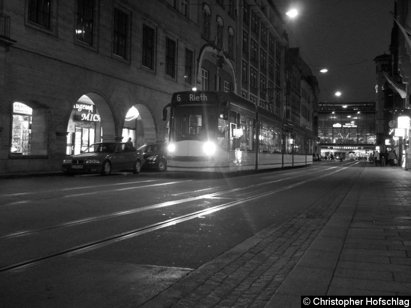 Bild: TW 641 in der Bahnhofstraße.