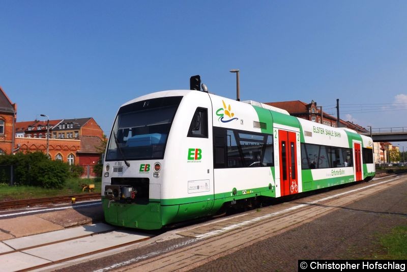 Bild: RS1 der Elster-Saale Bahn am Erfurter Nordbahnhof.