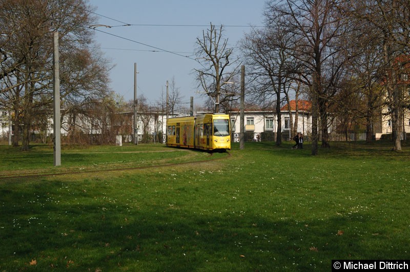 Bild: 1339 als Linie 2 in der Naunhofer Str.