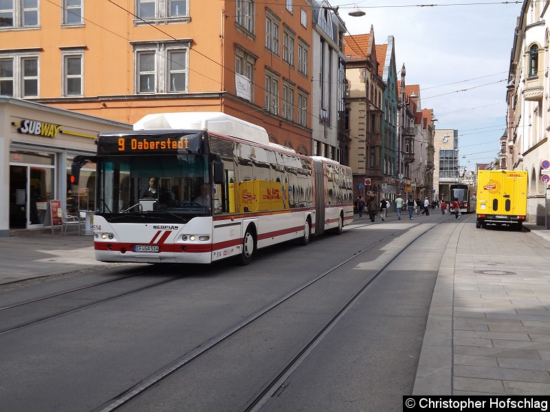 Bild: Kurz vorm Bahnhofstunnel.