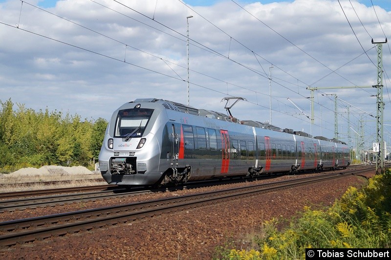 Bild: 9442 810 als RB 20 bei Weimar in Richtung Erfurt Hbf.