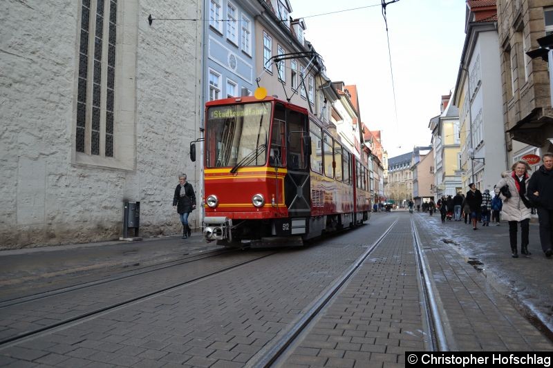 Bild: TW 512 in der Markstraße.