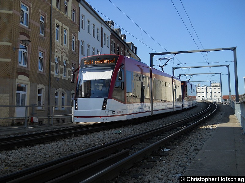 Bild: Die beiden Classic 722+714 sind wieder von Hauptbahnhof zurück.