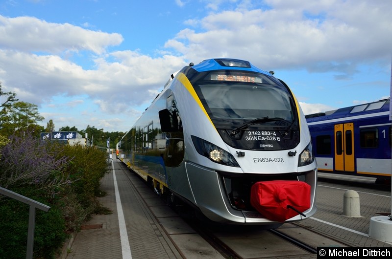 Bild: Ein elektrischer Triebzug der PKP.
Hersteller: Newag